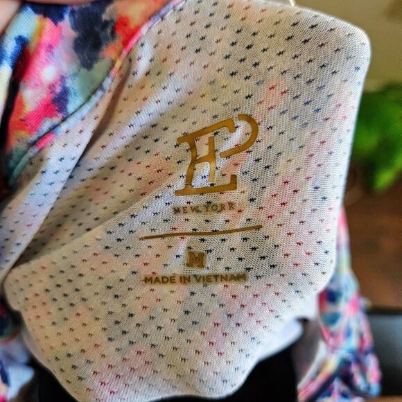 EP NY Ditzy Floral Sleeveless Golf Top - Picture 8 of 8